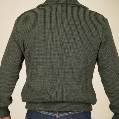 Heimat Skipper Sweater - Military Green