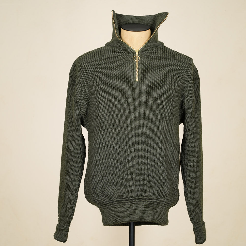 Heimat Skipper Sweater - Military Green