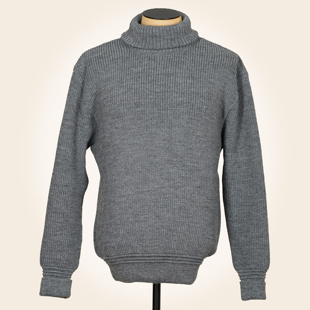 Heimat U Boat Roll Neck - Battleship Grey