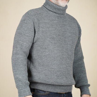 Heimat U Boat Roll Neck - Battleship Grey