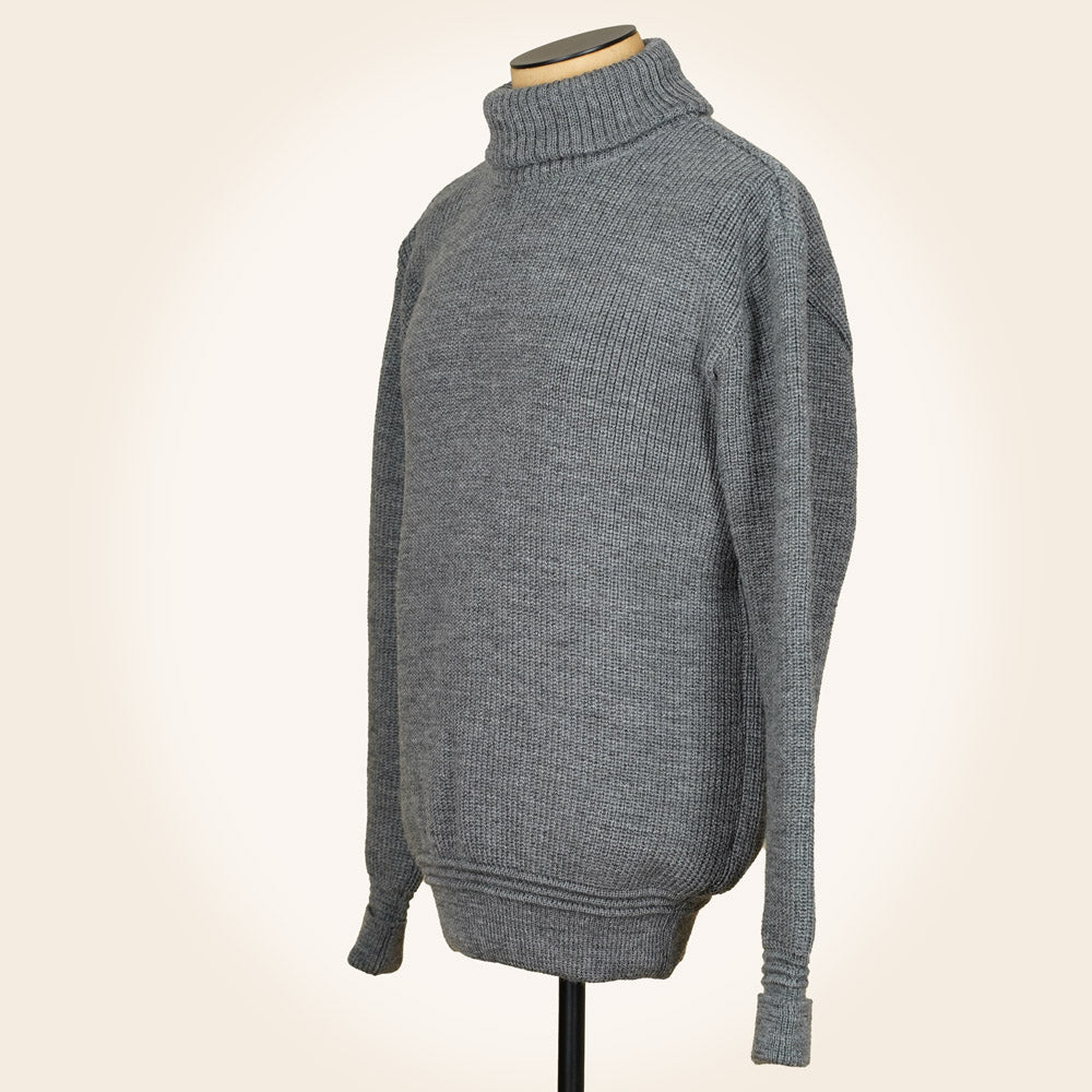 Heimat U Boat Roll Neck - Battleship Grey