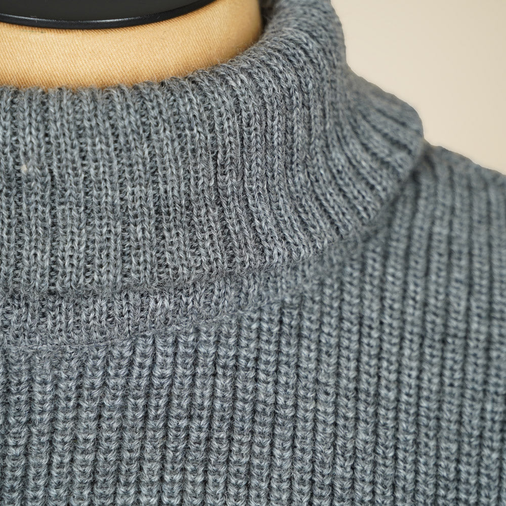 Heimat U Boat Roll Neck - Battleship Grey