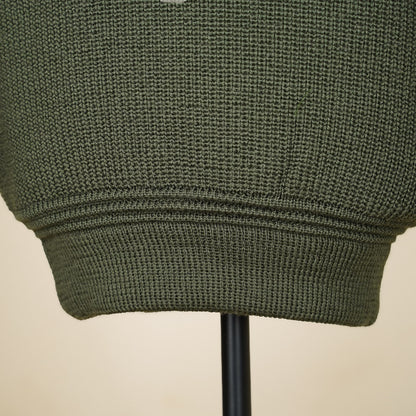 Heimat U Boat Roll Neck - Military Green