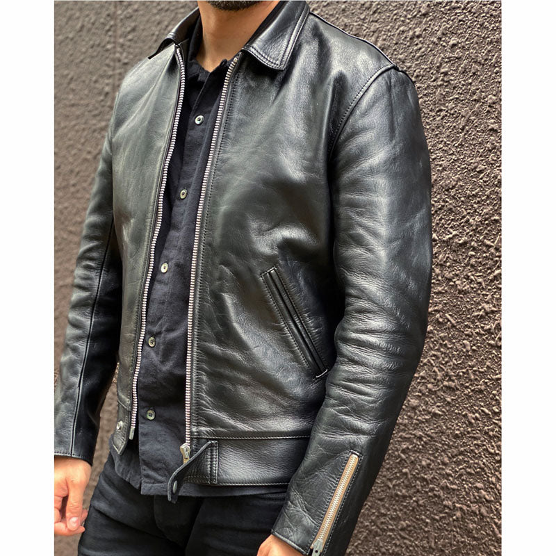 ADDICT AD01 Centre Zip Jacket Horsehide