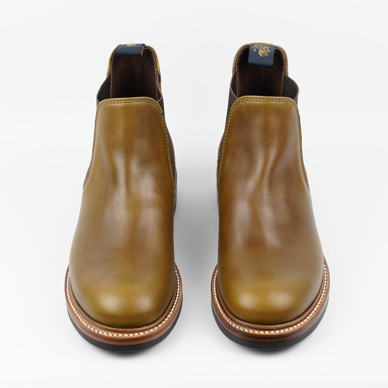 John Lofgren Chelsea Boots - Olive CXL