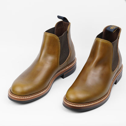 John Lofgren Chelsea Boots - Olive CXL