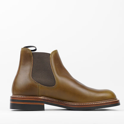 John Lofgren Chelsea Boots - Olive CXL