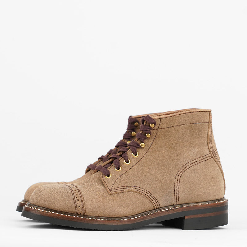 John Lofgren Combat Boots Natural Roughout