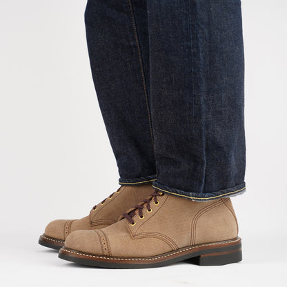 John Lofgren Combat Boots Natural Roughout