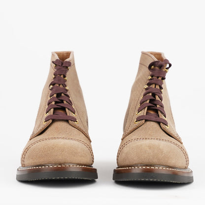 John Lofgren Combat Boots Natural Roughout