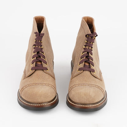 John Lofgren Combat Boots Natural Roughout