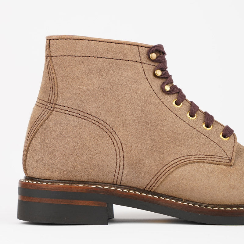 John Lofgren Combat Boots Natural Roughout