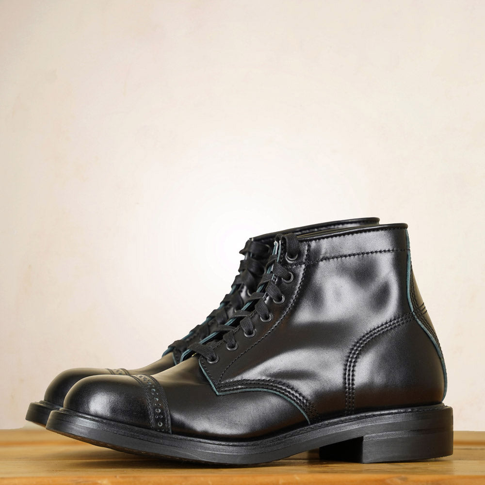 John Lofgren Black Ops Combat Boots - Shinki Shell Cordovan