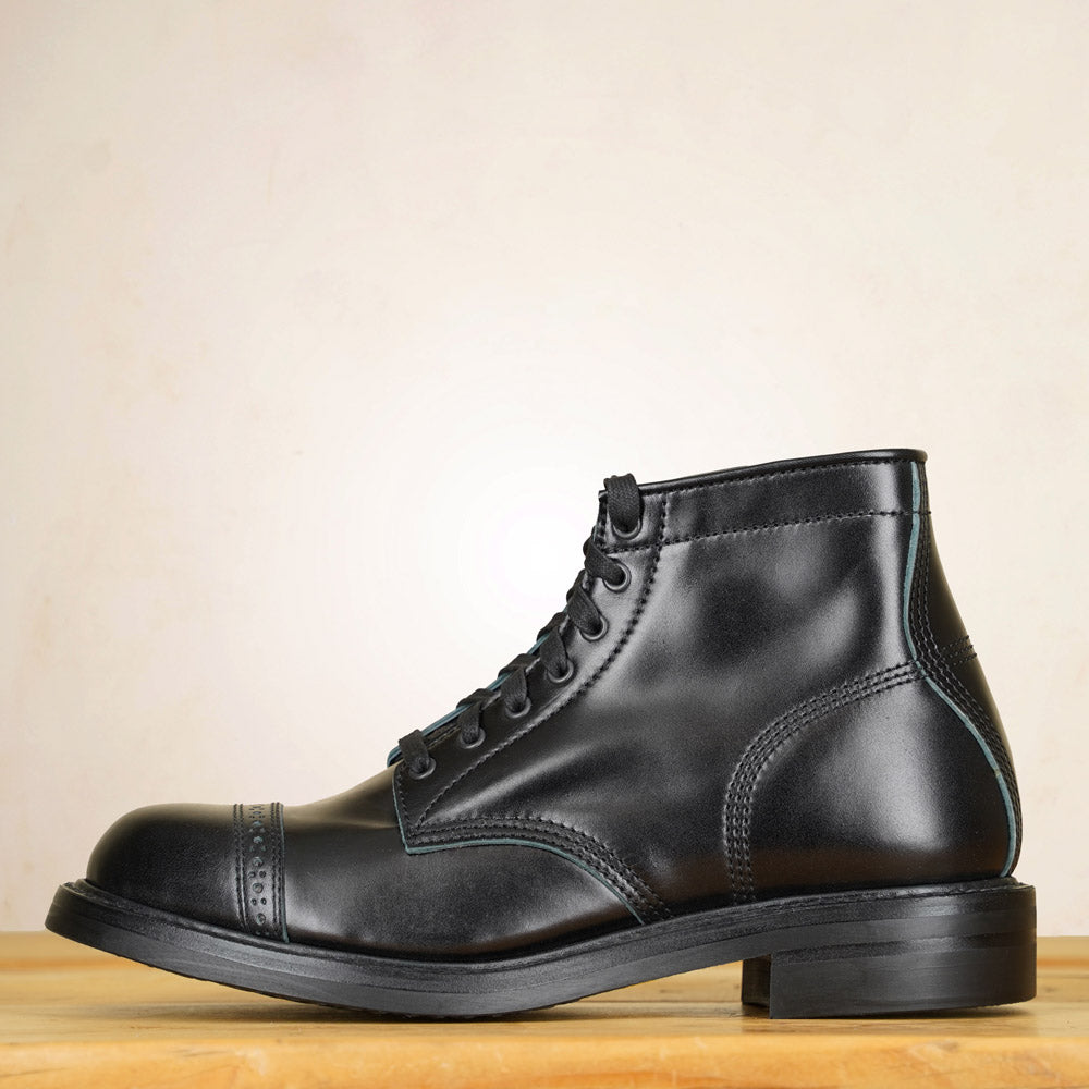 John Lofgren Black Ops Combat Boots - Shinki Shell Cordovan