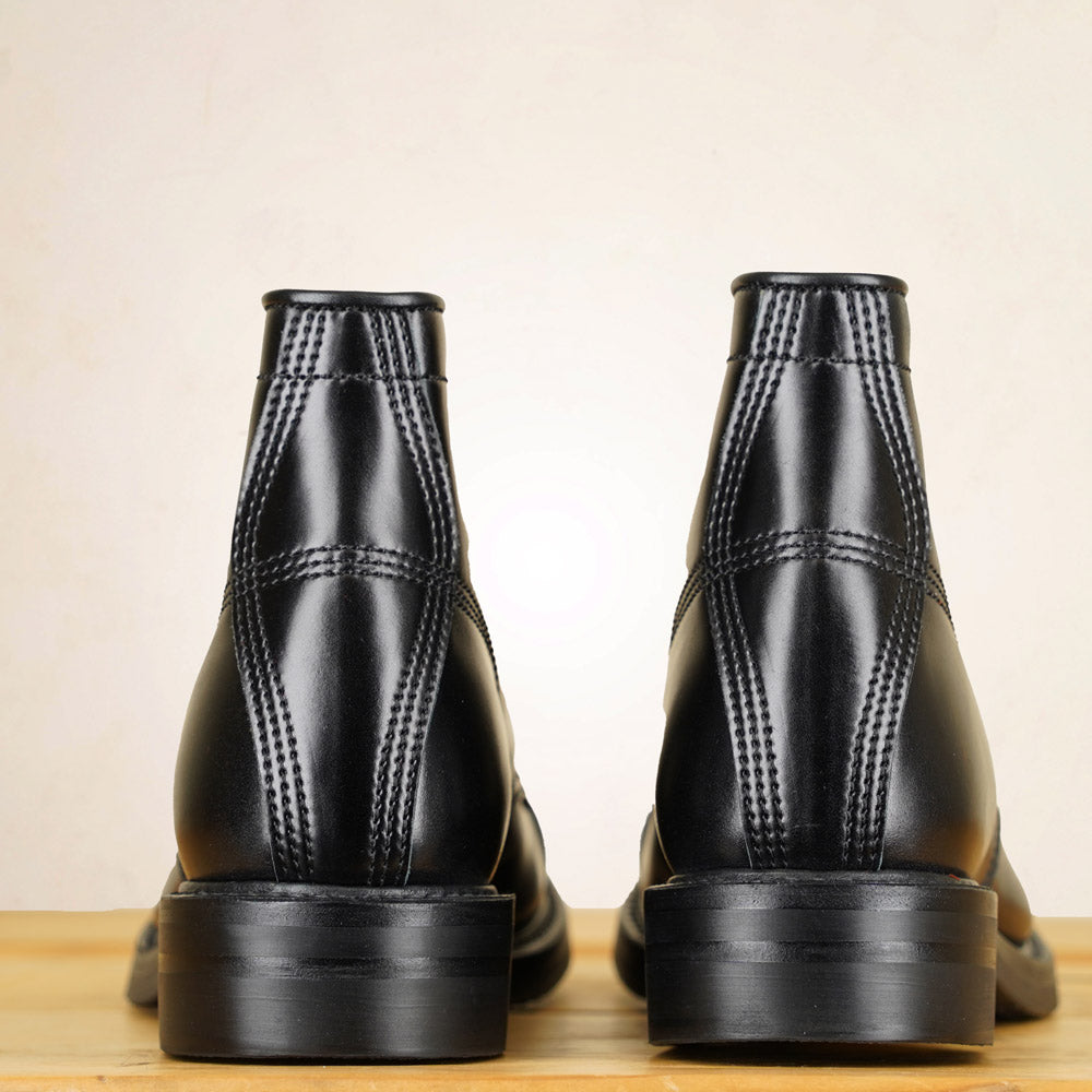 John Lofgren Black Ops Combat Boots - Shinki Shell Cordovan