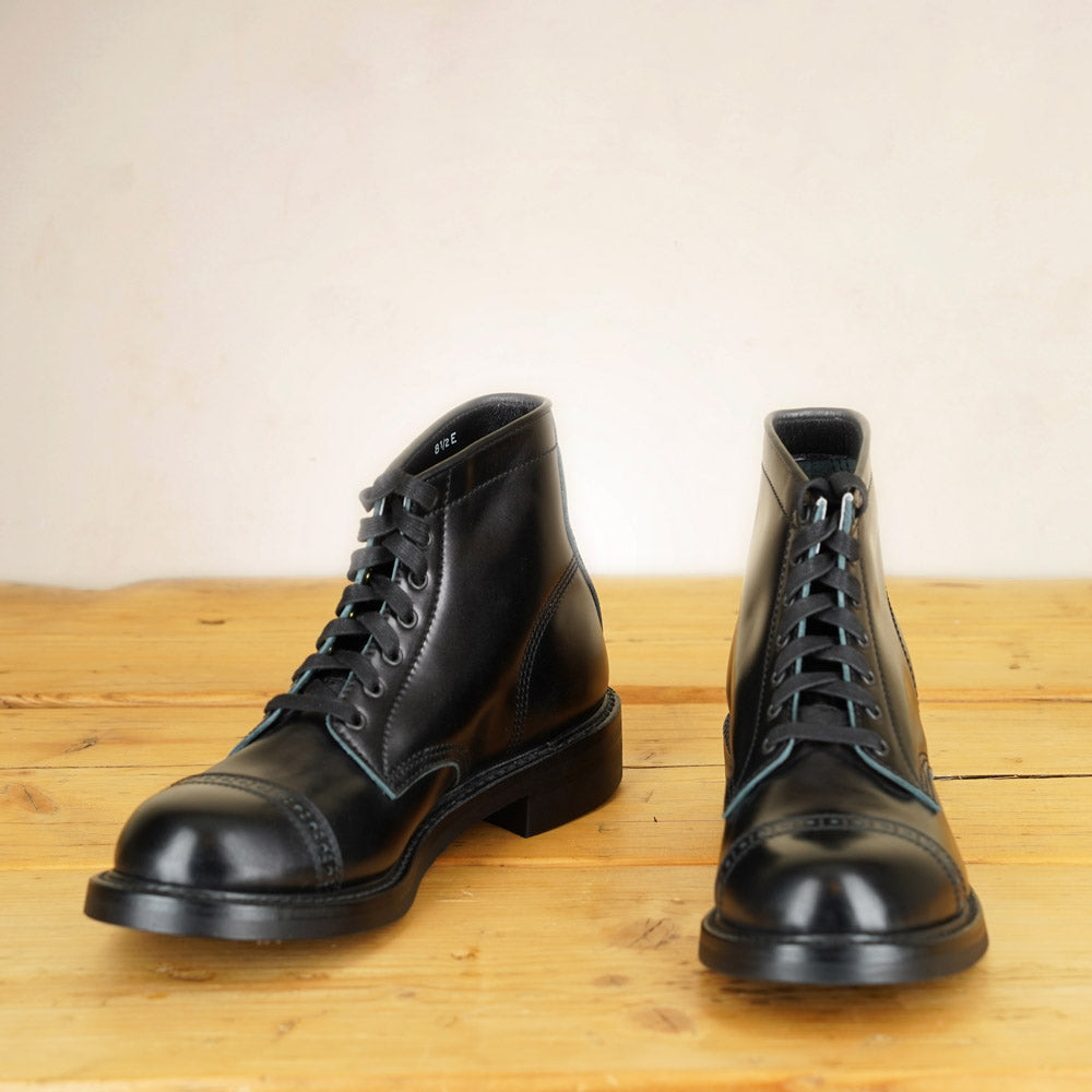 John Lofgren Black Ops Combat Boots - Shinki Shell Cordovan