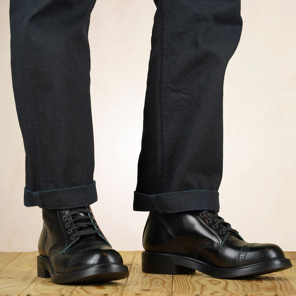 John Lofgren Black Ops Combat Boots - Shinki Shell Cordovan