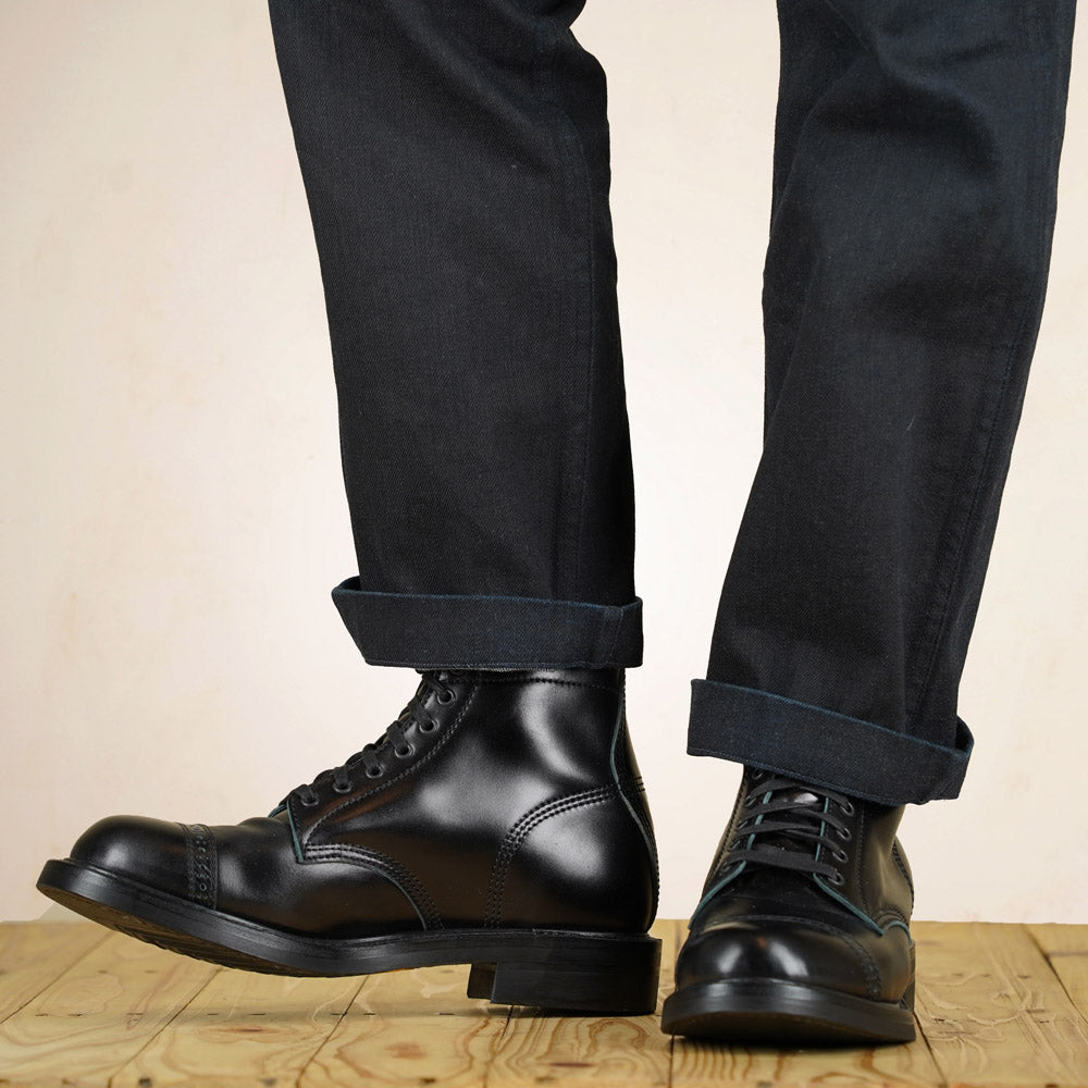 John Lofgren Black Ops Combat Boots - Shinki Shell Cordovan