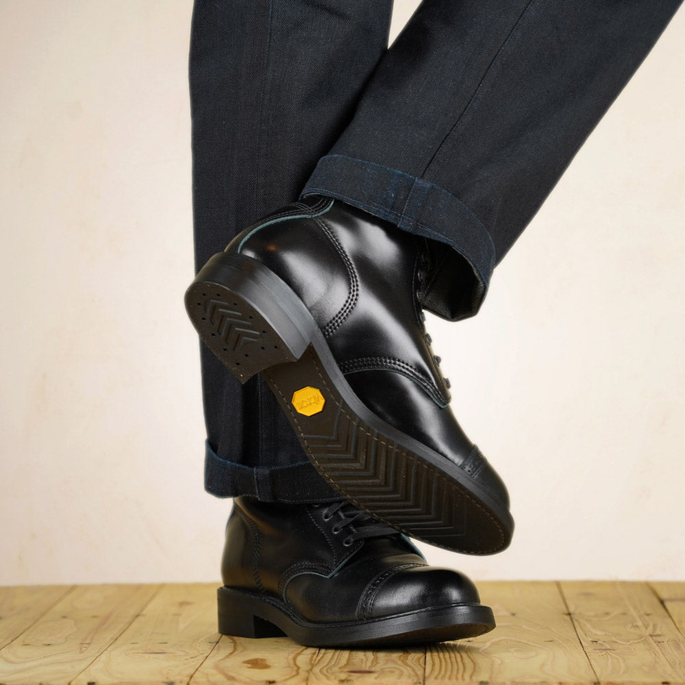 John Lofgren Black Ops Combat Boots - Shinki Shell Cordovan