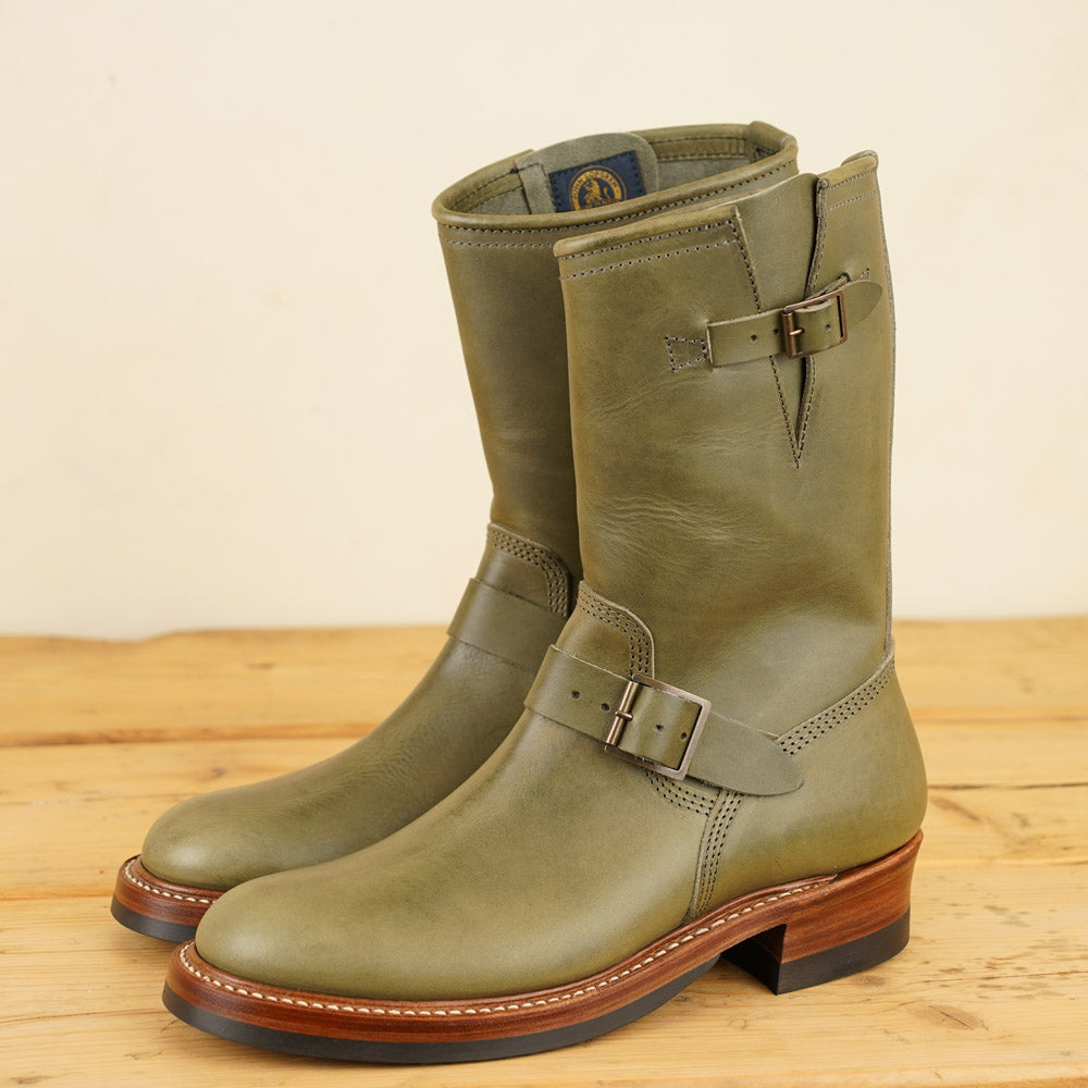John Lofgren Engineer Boots - Grigio Badalassi Leather