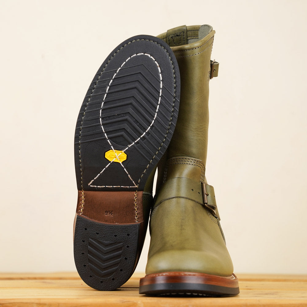 John Lofgren Engineer Boots - Grigio Badalassi Leather