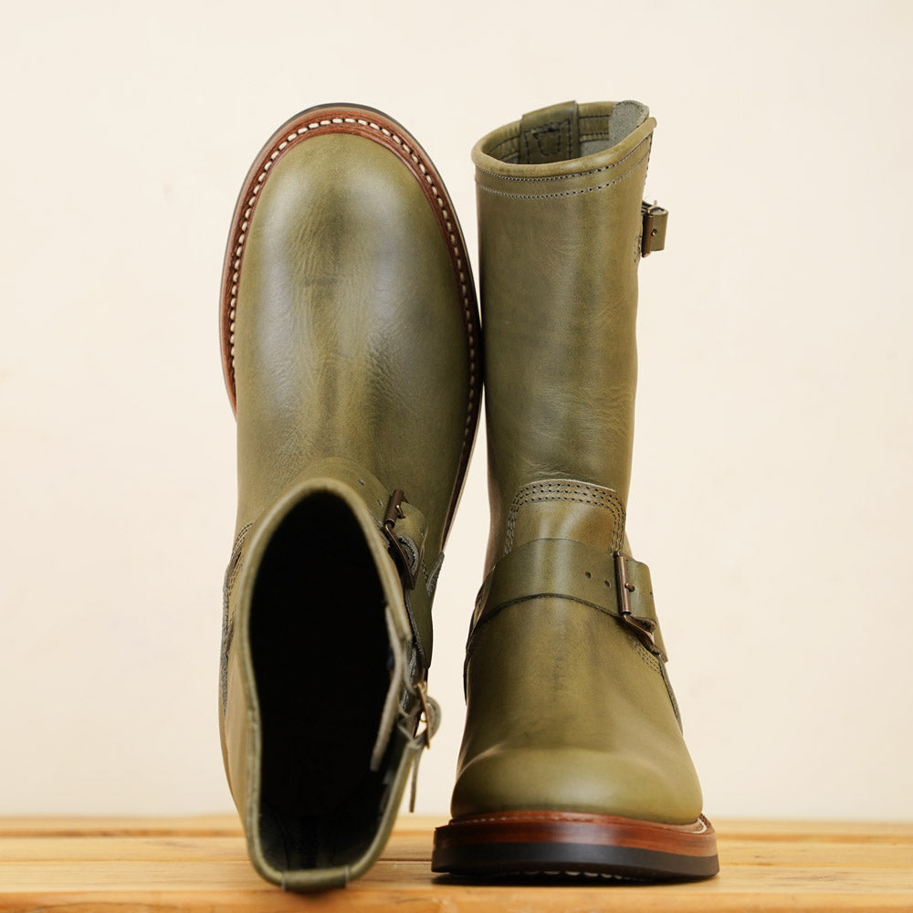 John Lofgren Engineer Boots - Grigio Badalassi Leather