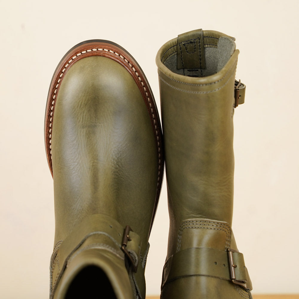 John Lofgren Engineer Boots - Grigio Badalassi Leather
