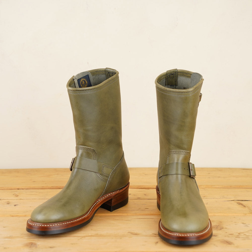 John Lofgren Engineer Boots - Grigio Badalassi Leather