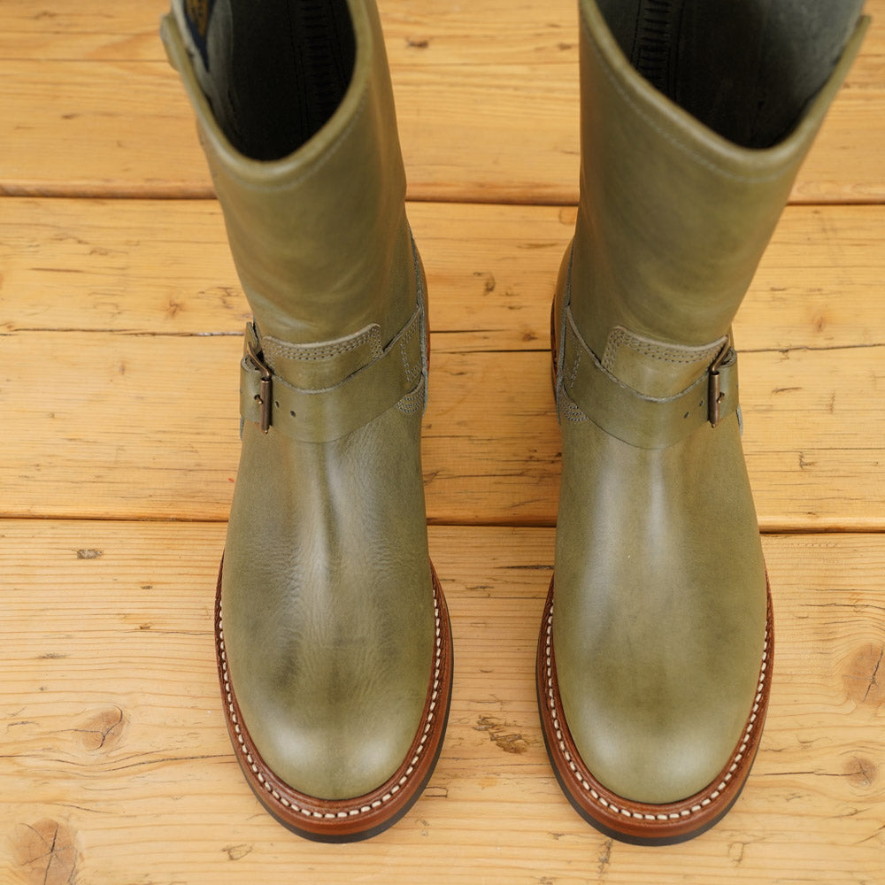 John Lofgren Engineer Boots - Grigio Badalassi Leather