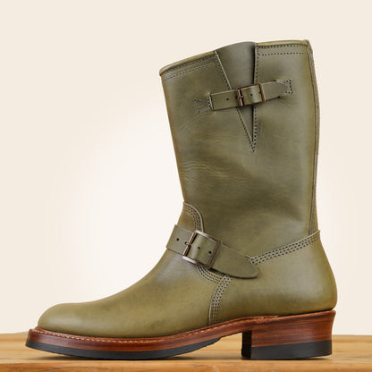 John Lofgren Engineer Boots - Grigio Badalassi Leather