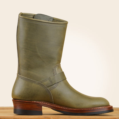 John Lofgren Engineer Boots - Grigio Badalassi Leather