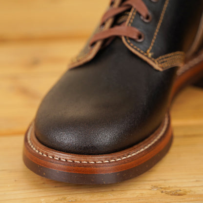 M-43 Service Boots - Dark Brown Waxed Flesh