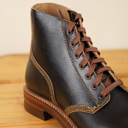 M-43 Service Boots - Dark Brown Waxed Flesh