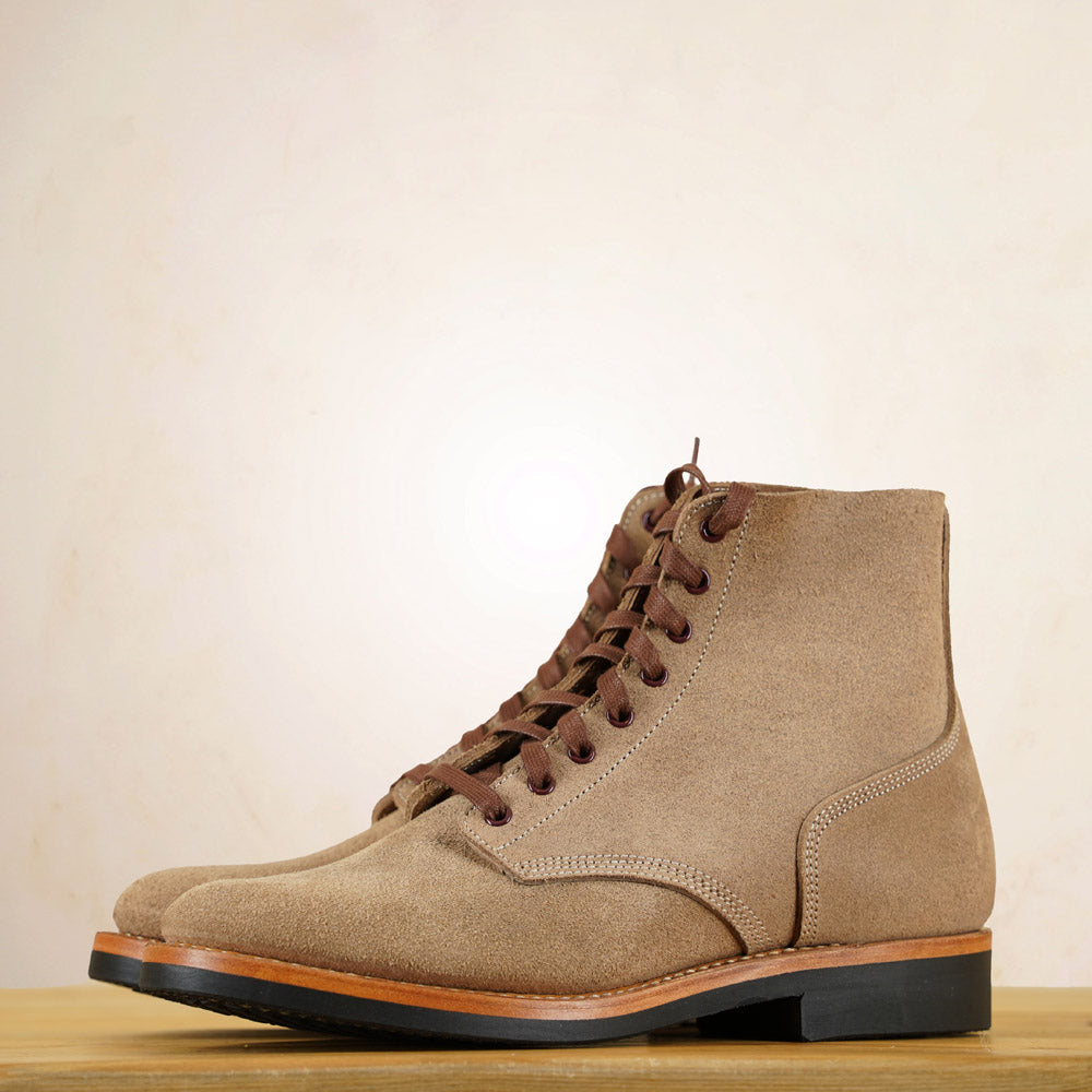 John Lofgren US NAVY N-1 FIELD SHOES BOONDOCKERS - Natural Roughout