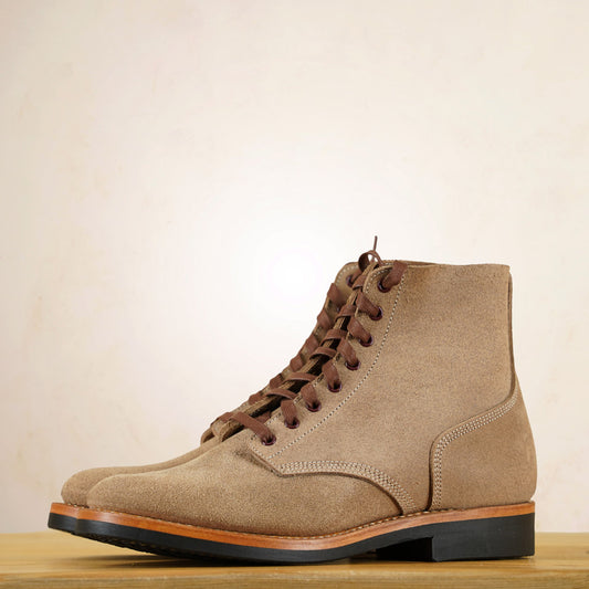 John Lofgren US NAVY N-1 FIELD SHOES BOONDOCKERS - Natural Roughout