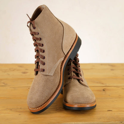 John Lofgren US NAVY N-1 FIELD SHOES BOONDOCKERS - Natural Roughout