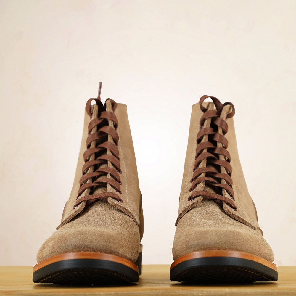 John Lofgren US NAVY N-1 FIELD SHOES BOONDOCKERS - Natural Roughout