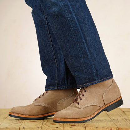 John Lofgren US NAVY N-1 FIELD SHOES BOONDOCKERS - Natural Roughout