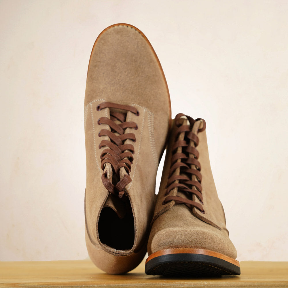 John Lofgren US NAVY N-1 FIELD SHOES BOONDOCKERS - Natural Roughout