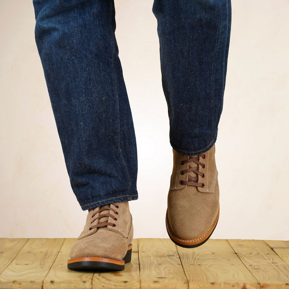 John Lofgren US NAVY N-1 FIELD SHOES BOONDOCKERS - Natural Roughout