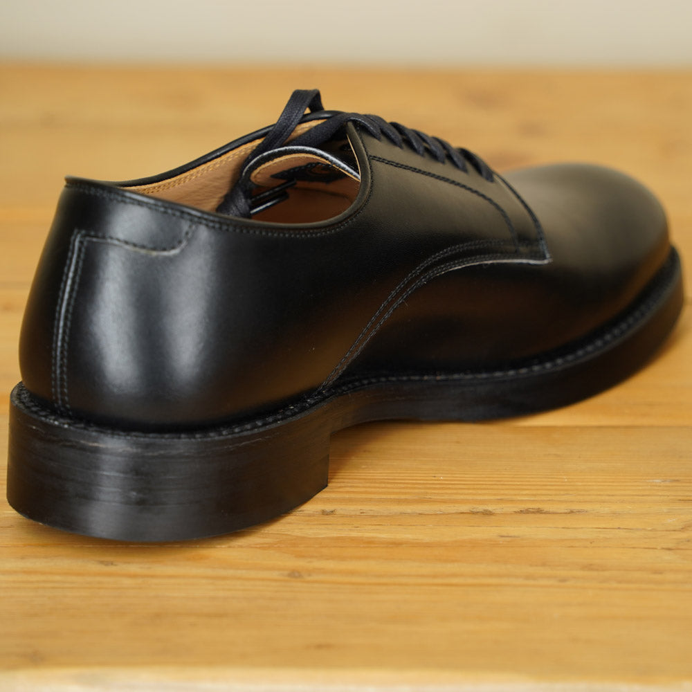 John Lofgren USN Low Quarter Shoes - Black French Calfskin