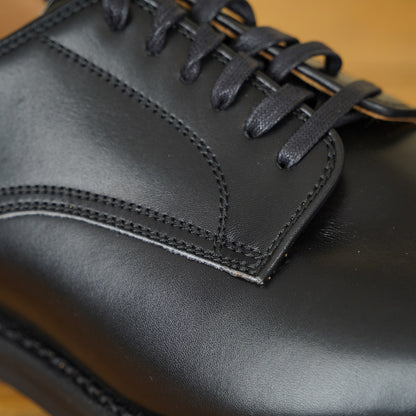 John Lofgren USN Low Quarter Shoes - Black French Calfskin