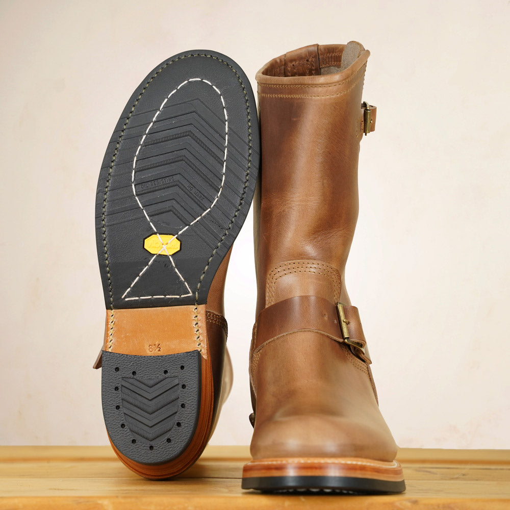 John Lofgren Engineer Boots - Natural CXL