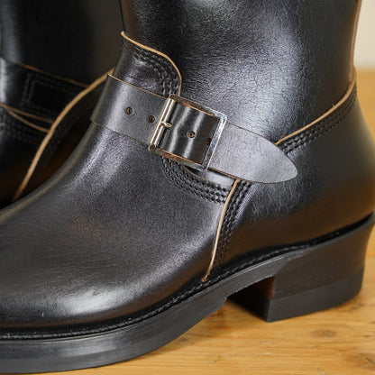 John Lofgren Engineer Boots - Shinki Horsebutt Black