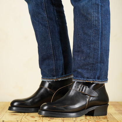 John Lofgren Engineer Boots - Shinki Horsebutt Black