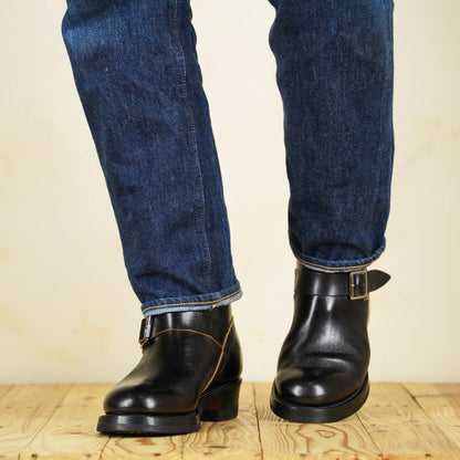 John Lofgren Engineer Boots - Shinki Horsebutt Black