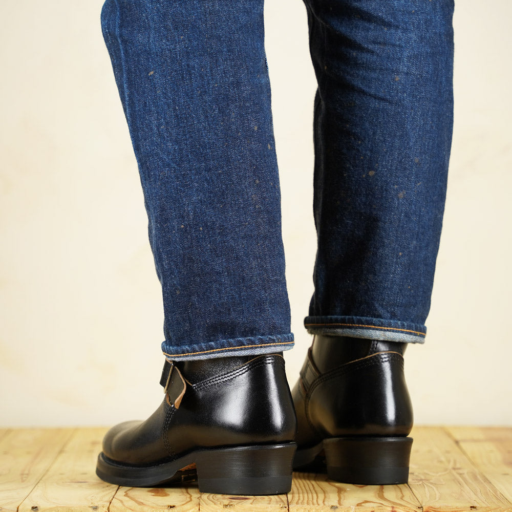 John Lofgren Engineer Boots - Shinki Horsebutt Black