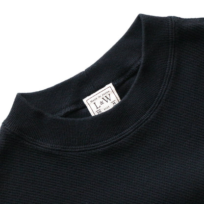 Loop & Weft Thermal Mock Neck - Black