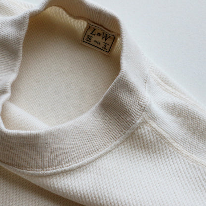 Loop & Weft Mock Neck Ivory