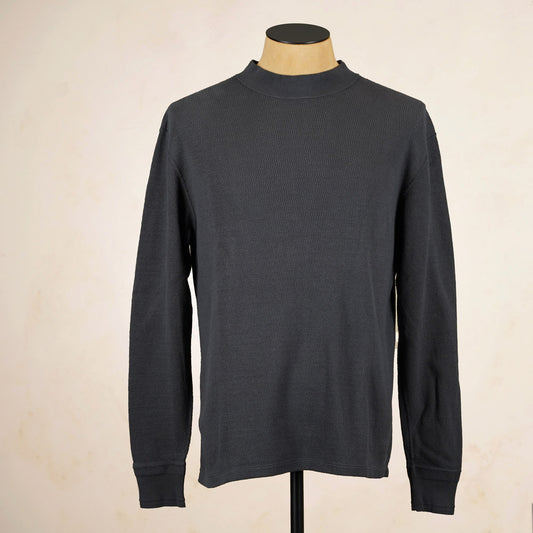 Loop & Weft Thermal Mock Neck LRC1123 - Antique Black